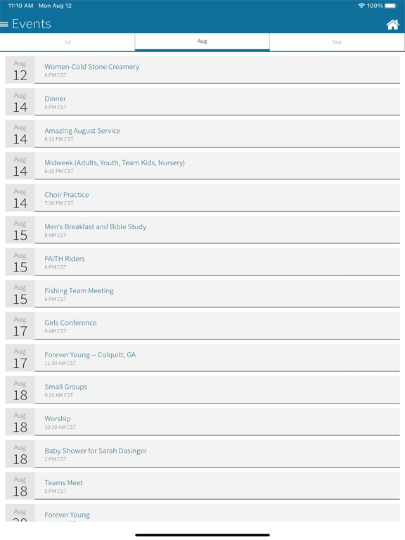 Bethlehem Baptist Midland iPad screenshot 4 - Reference app