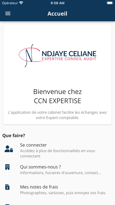 Screenshot 1 of CCN Expertise App