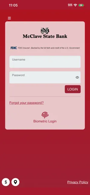 McClave State Bank Mobile screenshot 1