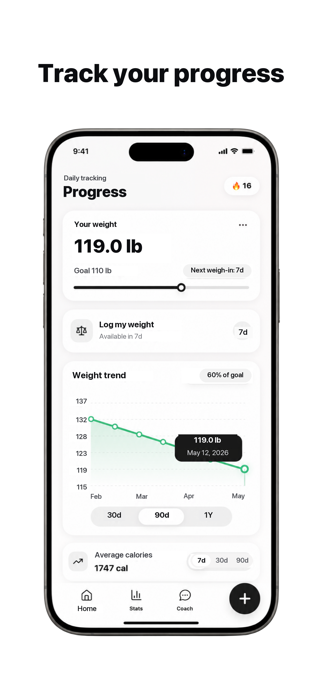 Nutrily - Calorie Counter Screenshot 4 of 6