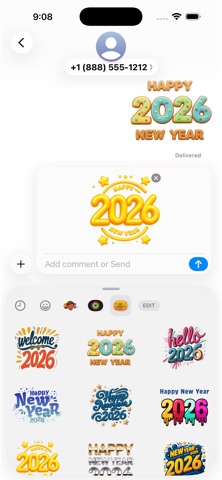 New Year Chapter 2026 Stickers screenshot