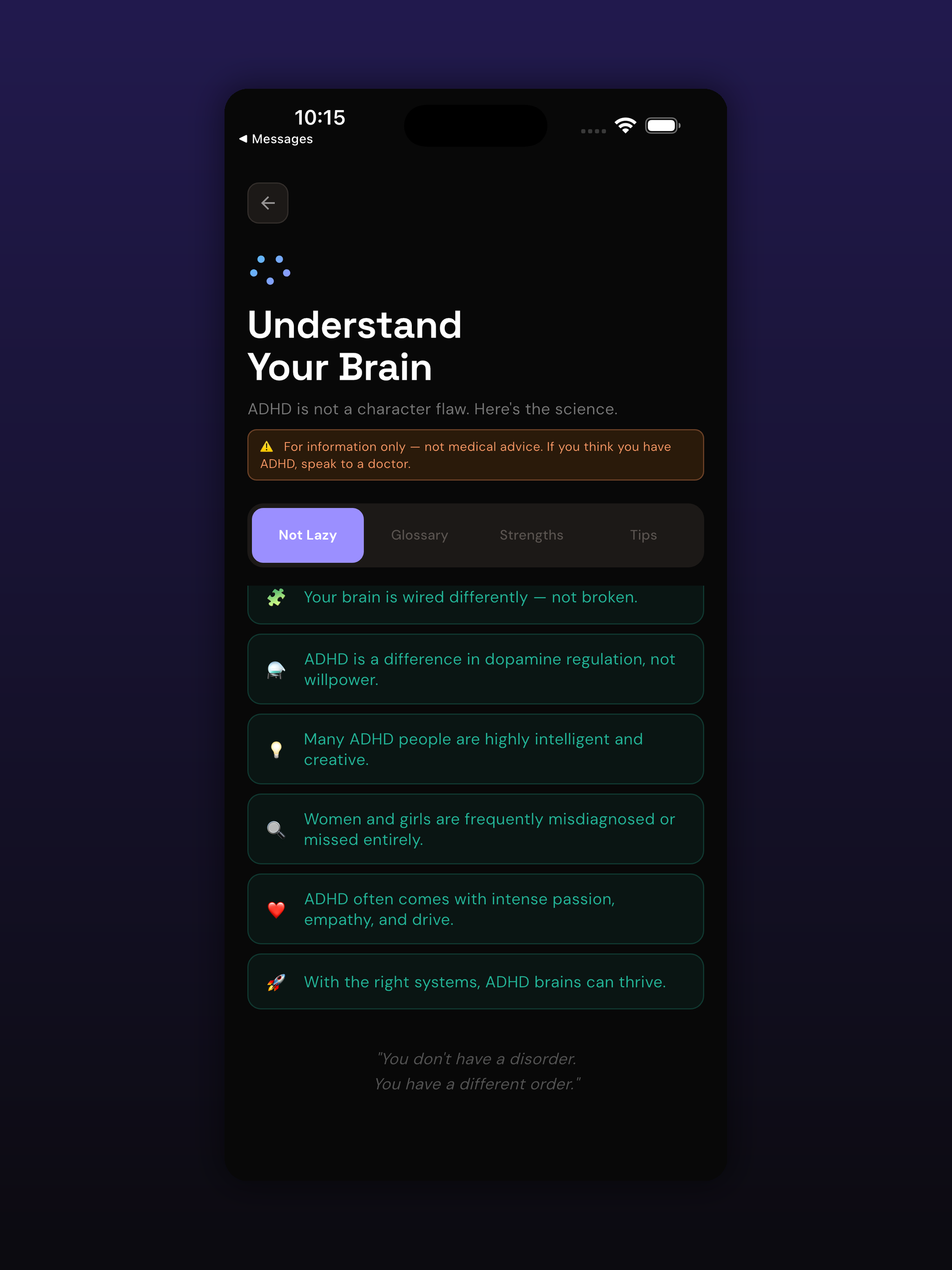 Not Lazy: ADHD Task Manager screenshot 14