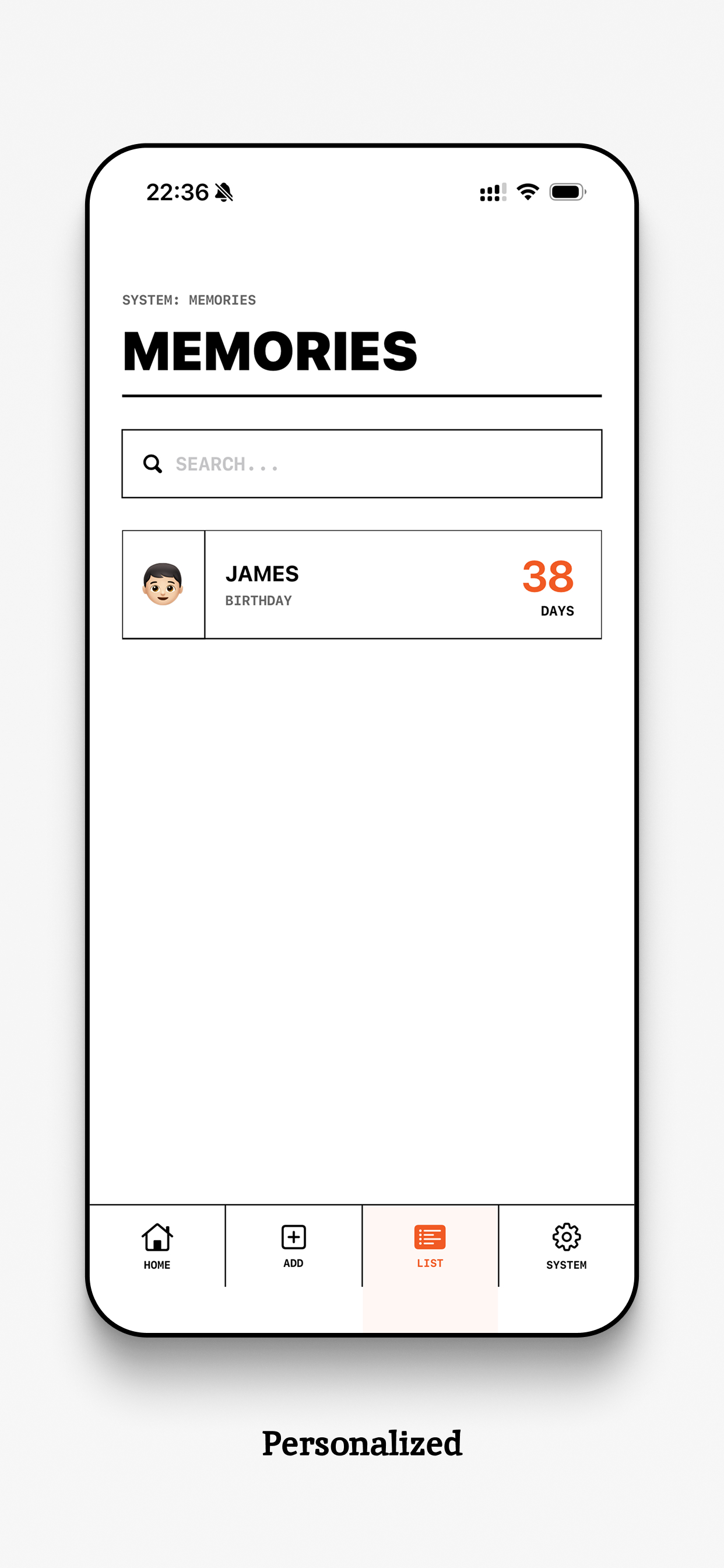 Big Day! - Birthday Reminder screenshot 3
