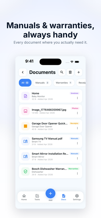 Upkeep Home App Screenshot 6 of 7