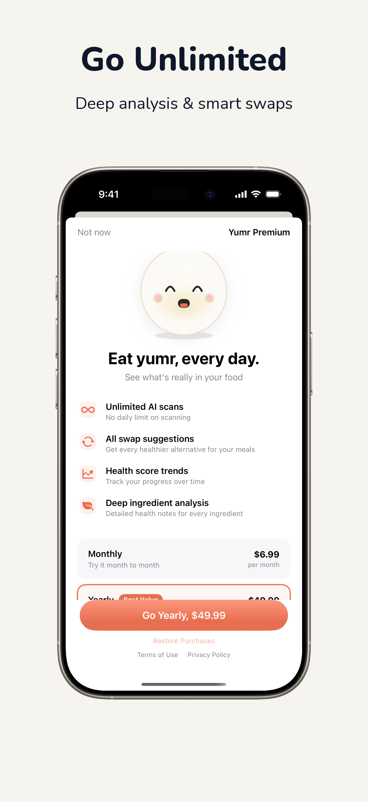Yumr: Calorie & Macro Tracker screenshot 6