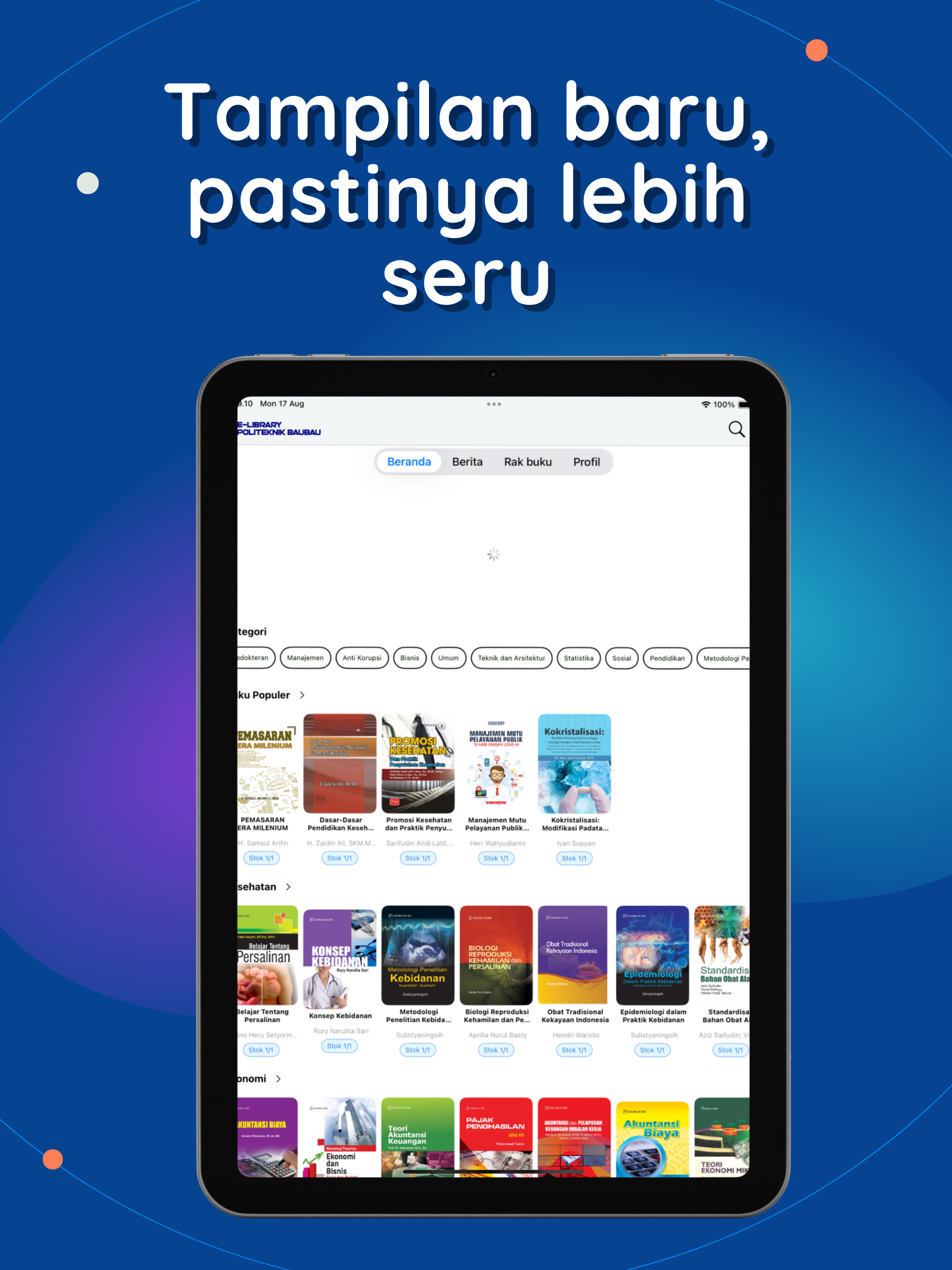 E-LIBRARY POLITEKNIK BAUBAU screenshot 8