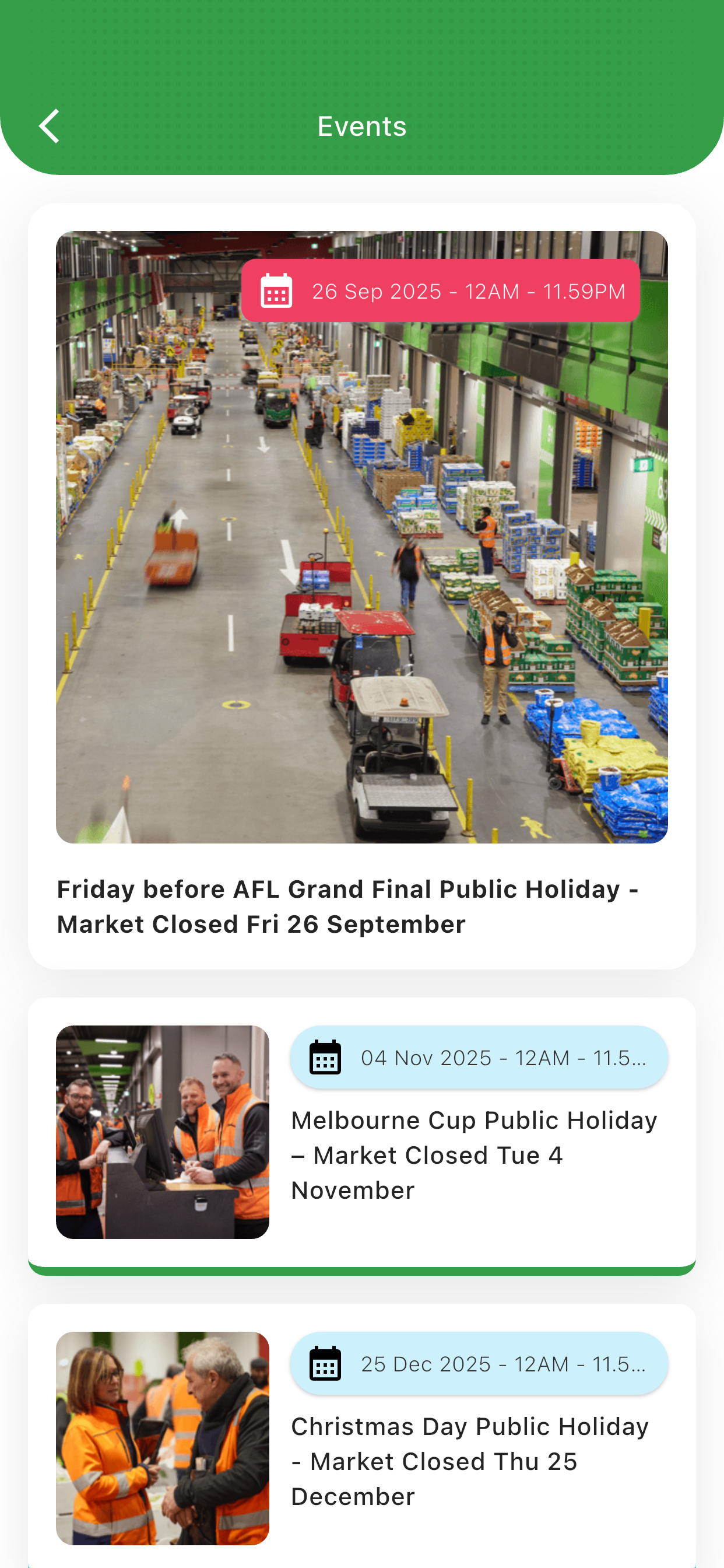 Melbourne Market screenshot 6