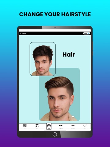 Pixel Face Lab iPad screenshot