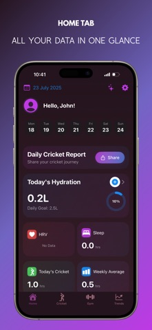Cricket Journal screenshot