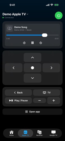 DM Home Theater Remote Screenshot 2 of 4