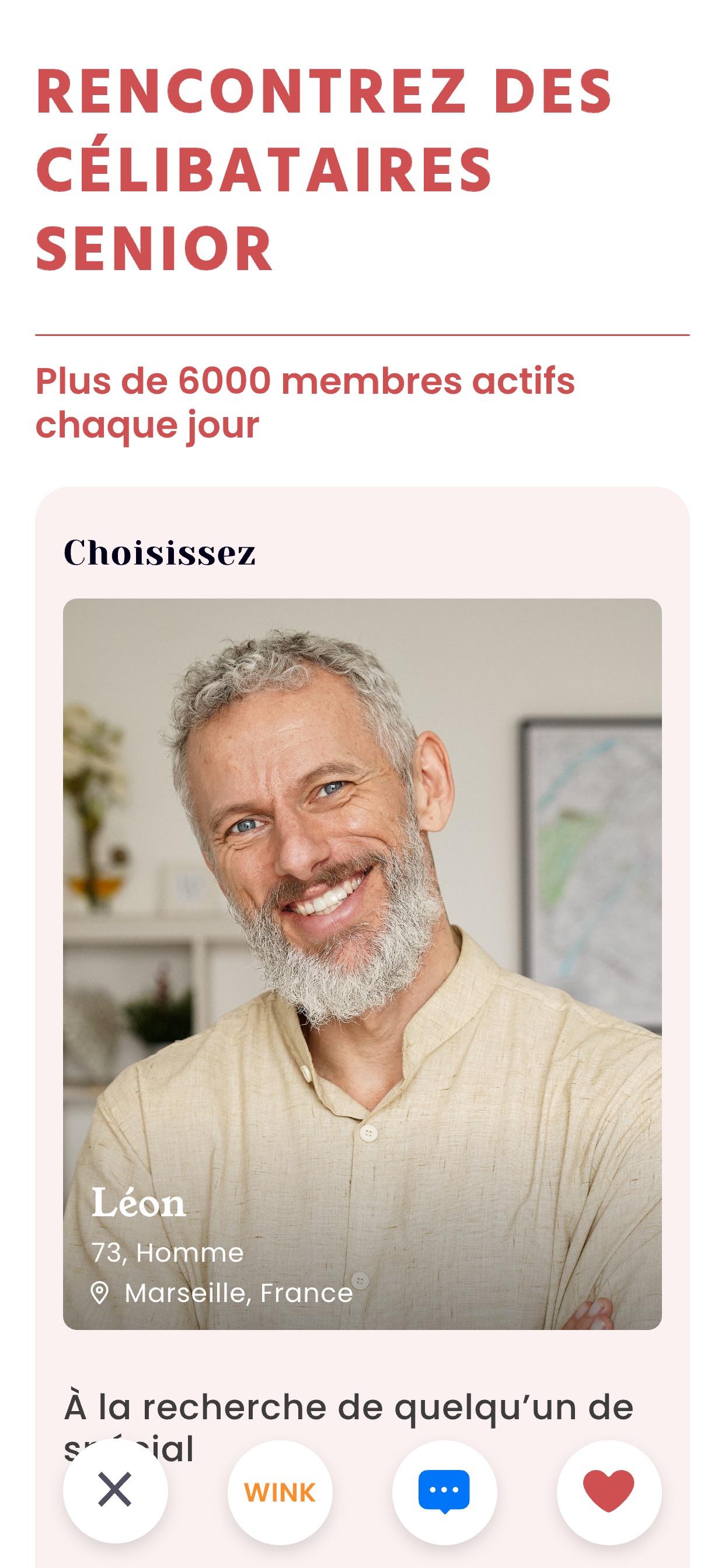Rencontres de plus de 50 ans screenshot 3