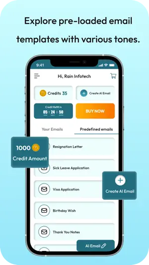 AI Email Writer - AI Assistant screenshot 1