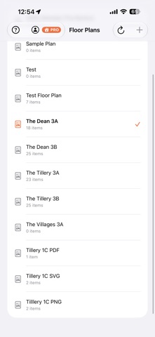 Napkin Plan: Floor Planner iPhone screenshot