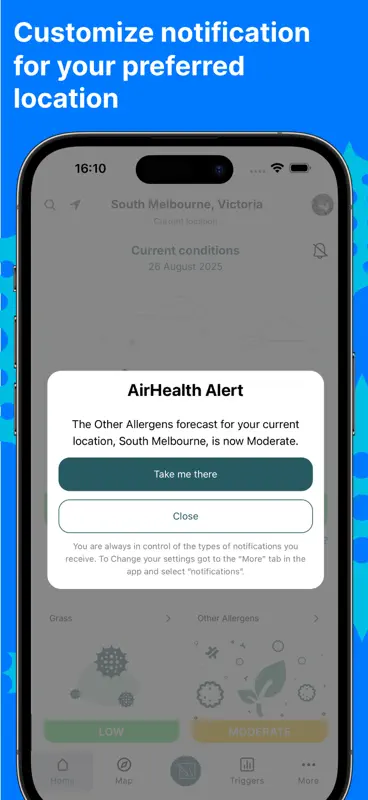 Sydney Pollen Count & Forecast screenshot 4 of 10