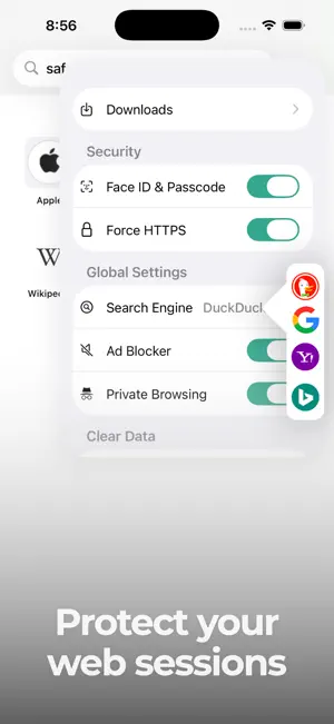 Safe Page – Web Browser screenshot 2