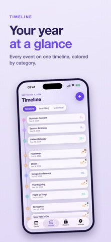 Kounts - Events Countdown App Screenshot 7 of 9