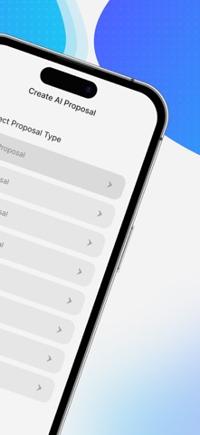 AI Business Proposal Generator screenshot