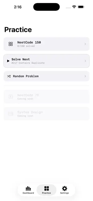 LeetGrind screenshot 2