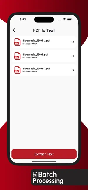 PDF to Text Extractor screenshot 4