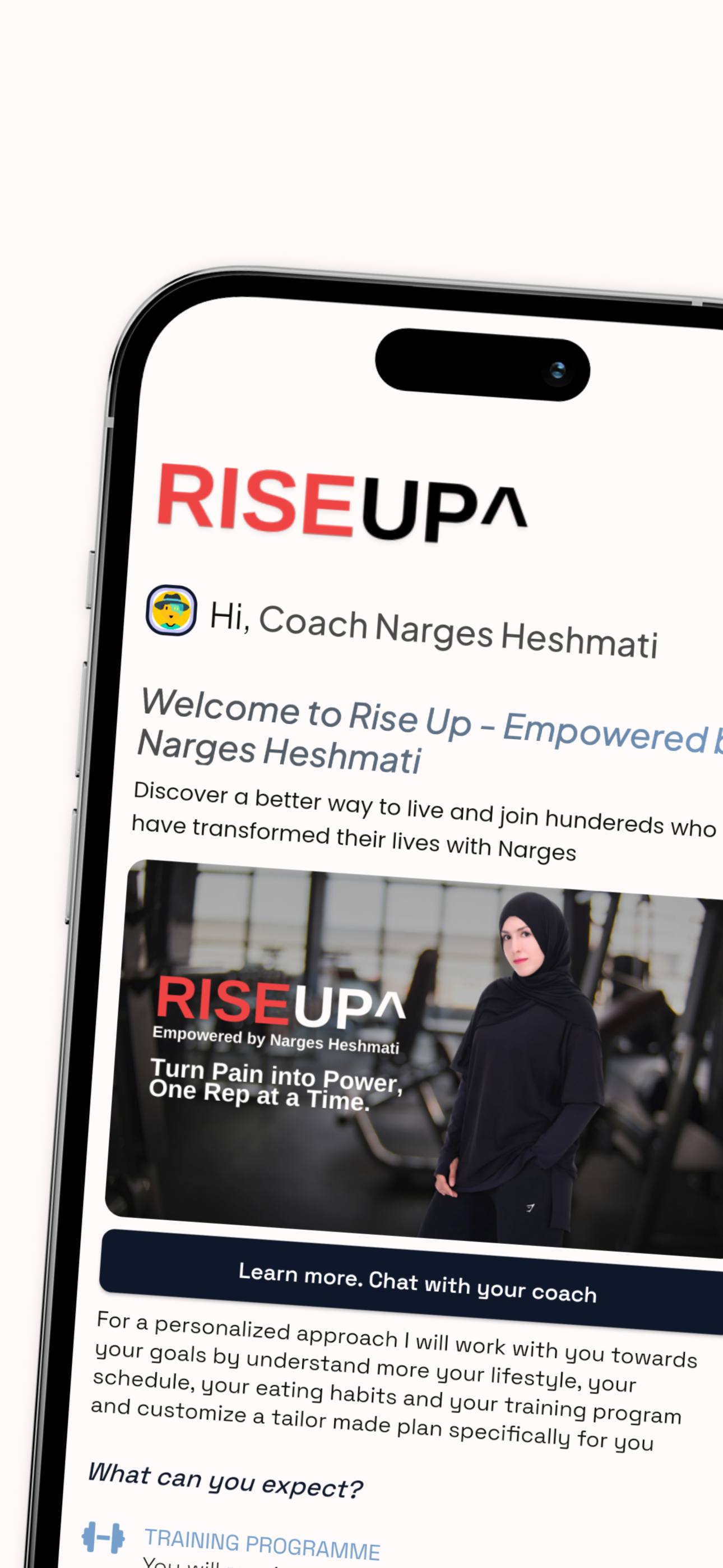 Rise Up by Narges Heshmati