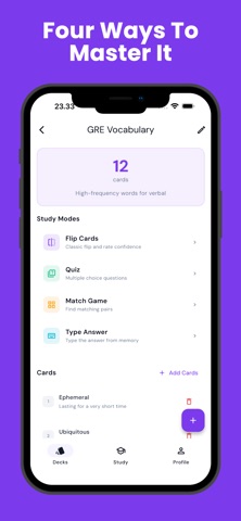 CardFlip: Flashcard Maker Screenshot 6 of 8
