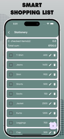 Shopping Calculator App Screenshot 2 of 4