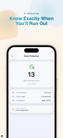 Toilet Paper Inventory Tracker Screenshot 7 of 10