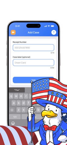 Case Tracker for USCISㅤ iPhone screenshot