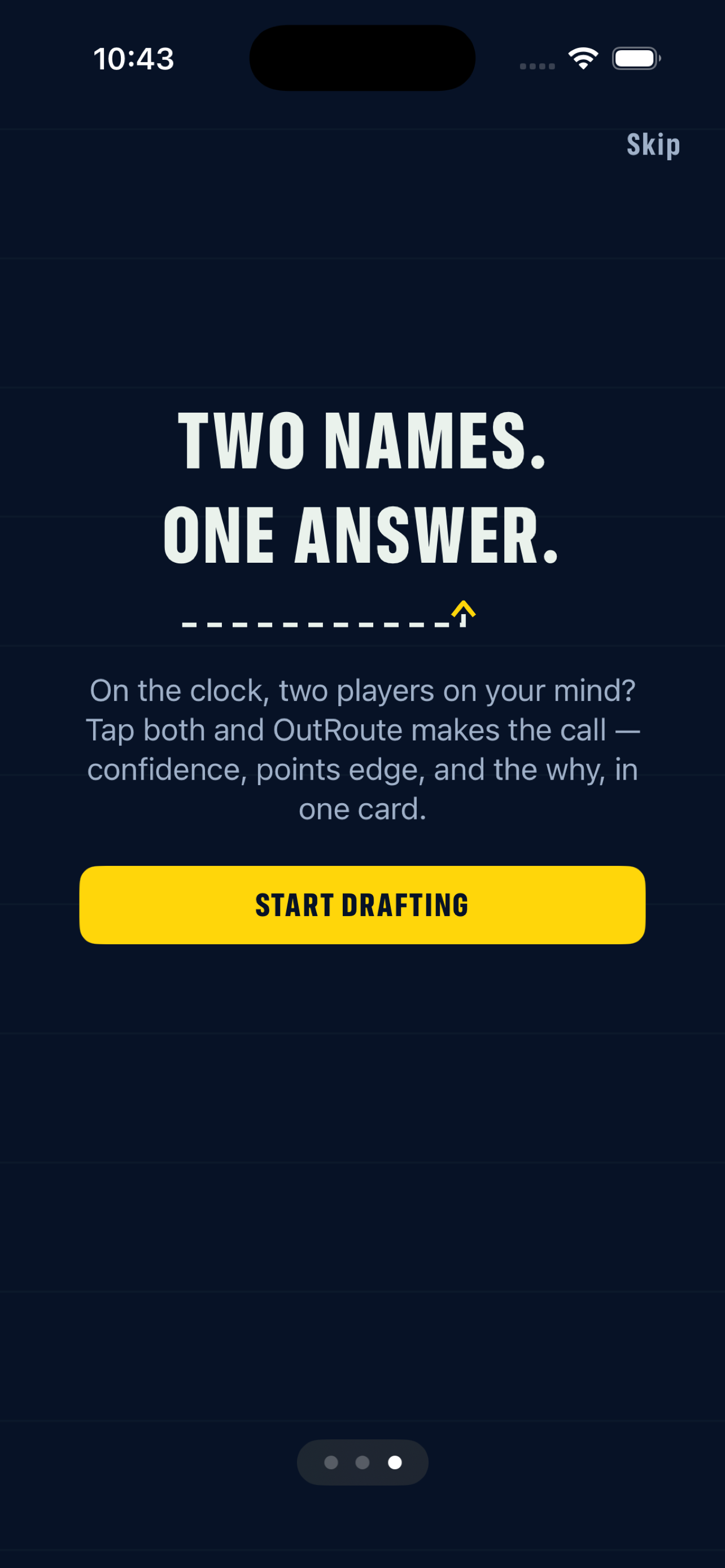 OutRoute: Fantasy Football AI screenshot 5