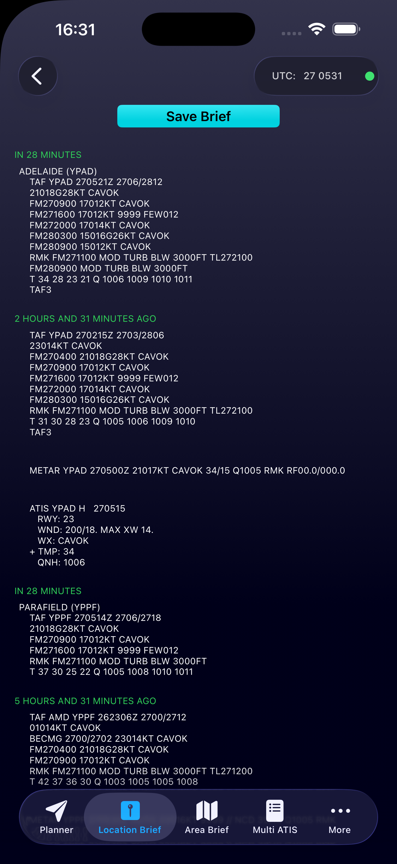 WxPlan screenshot 6