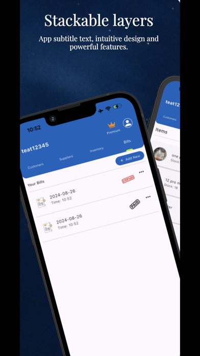 AI Invoice Maker -Simple Bills Screenshot