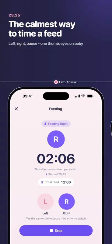 Boobery: Breastfeeding Tracker screenshot 1 of 10