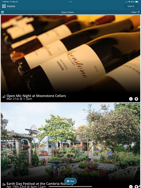 Visit Cambria iPad screenshot 6 - Travel app