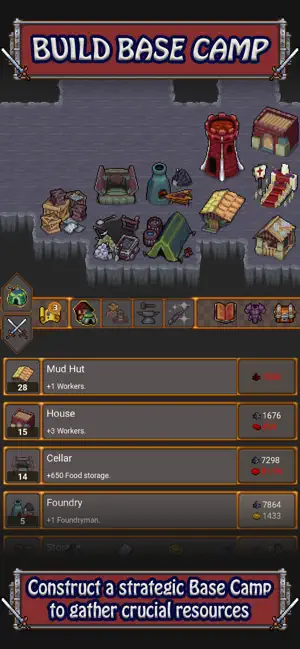 Cave Heroes 2:Idle Dungeon RPG screenshot 2