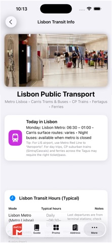 Lisbon Subway Map Screenshot 5 of 10