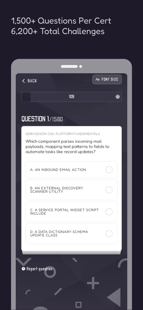 Screenshot #3 pour ServiceNow Exam Prep (+AI)