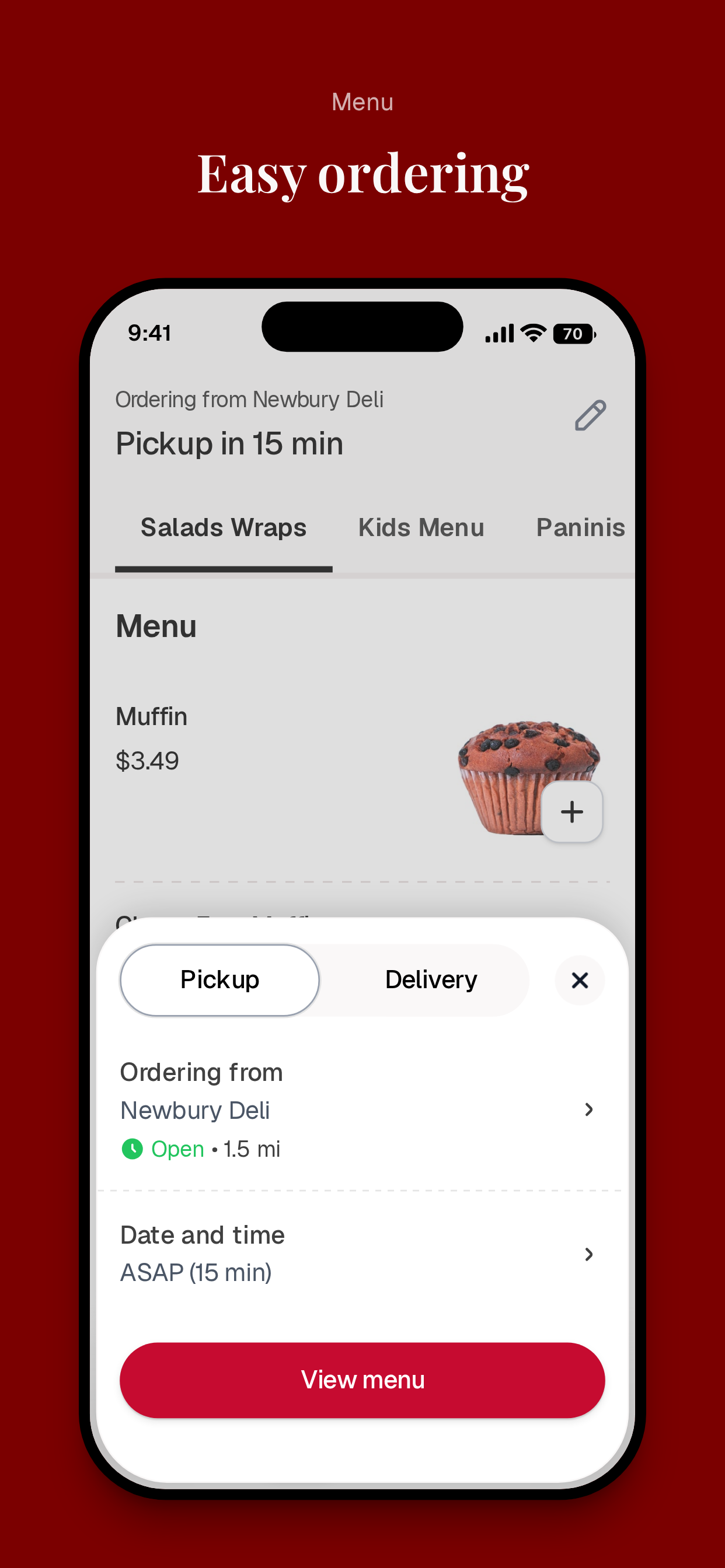 Newbury Deli screenshot 3