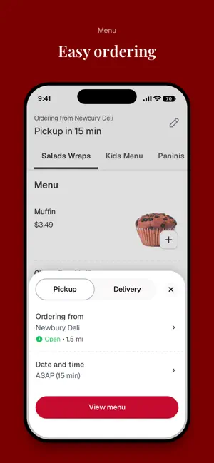 Newbury Deli screenshot 3