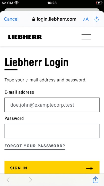 Liebherr TroubleShoot Advisor