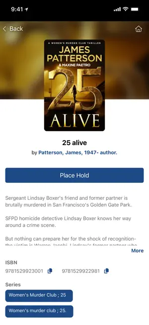 CHB District Libraries Mobile screenshot 4