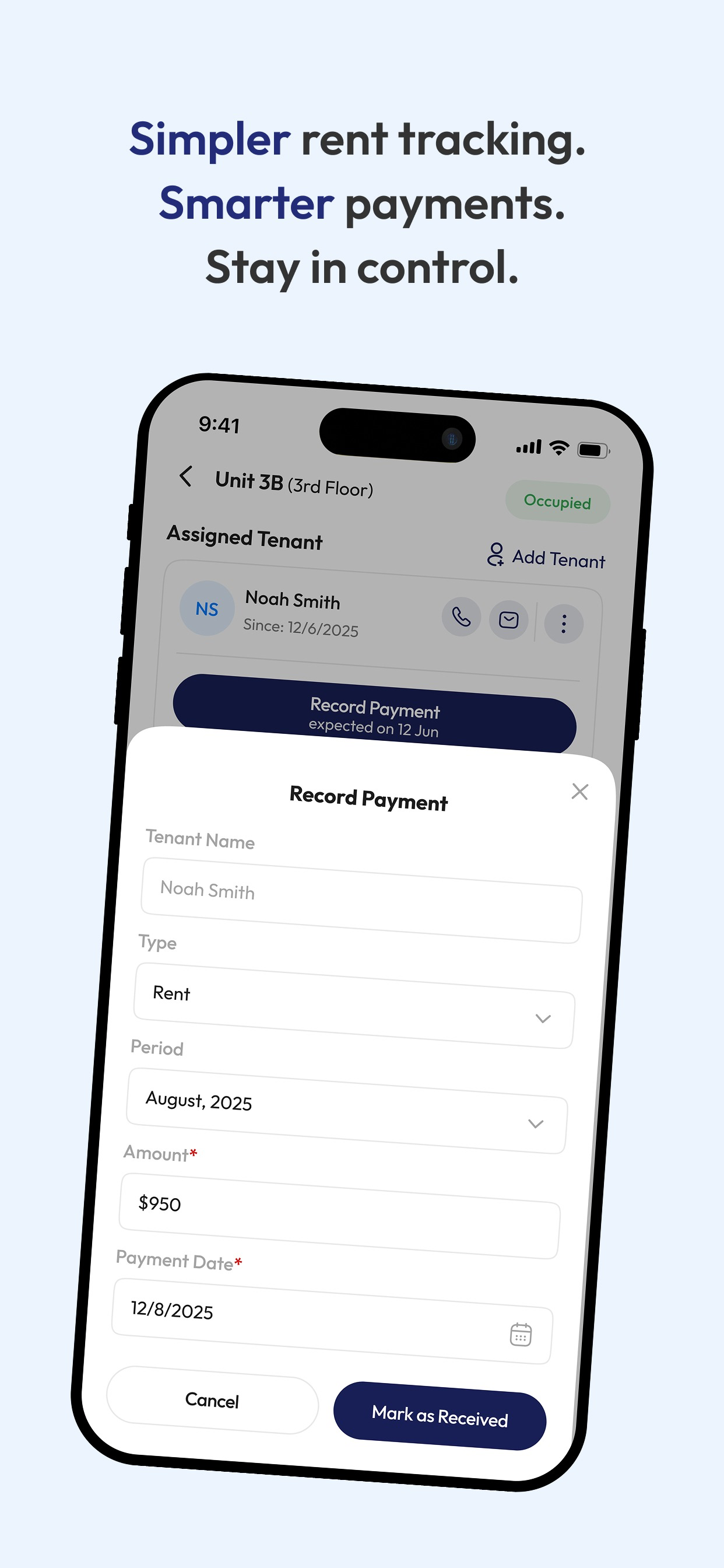 Mehlia: Property Management