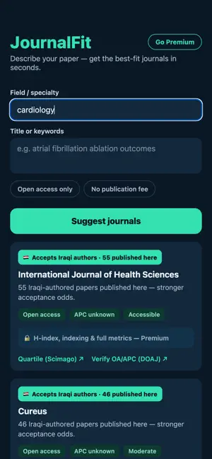 JournalFit screenshot 2