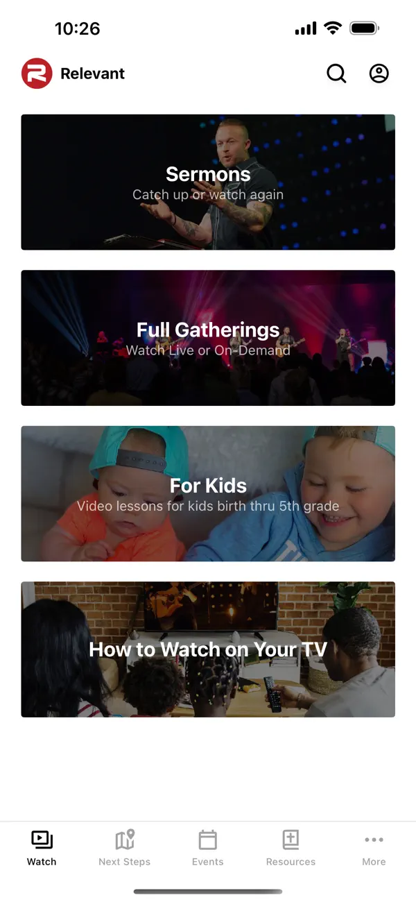 Screenshot #1 pour The Relevant App