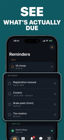 Brimly AI: Car MPG & Gas Log iPhone screenshot