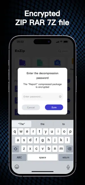 Zip, RAR, 7z File Extractor iPhone screenshot 3