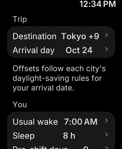 Lumezone: Jet Lag Coach screenshot 3