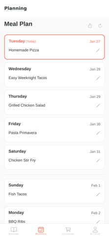 Recipe Keeps iPhone screenshot