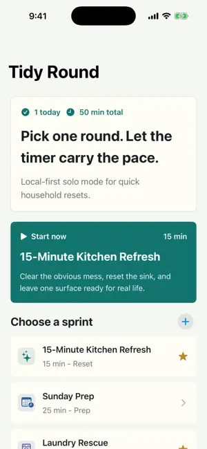 Tidy Round: Family Cleanup screenshot 1