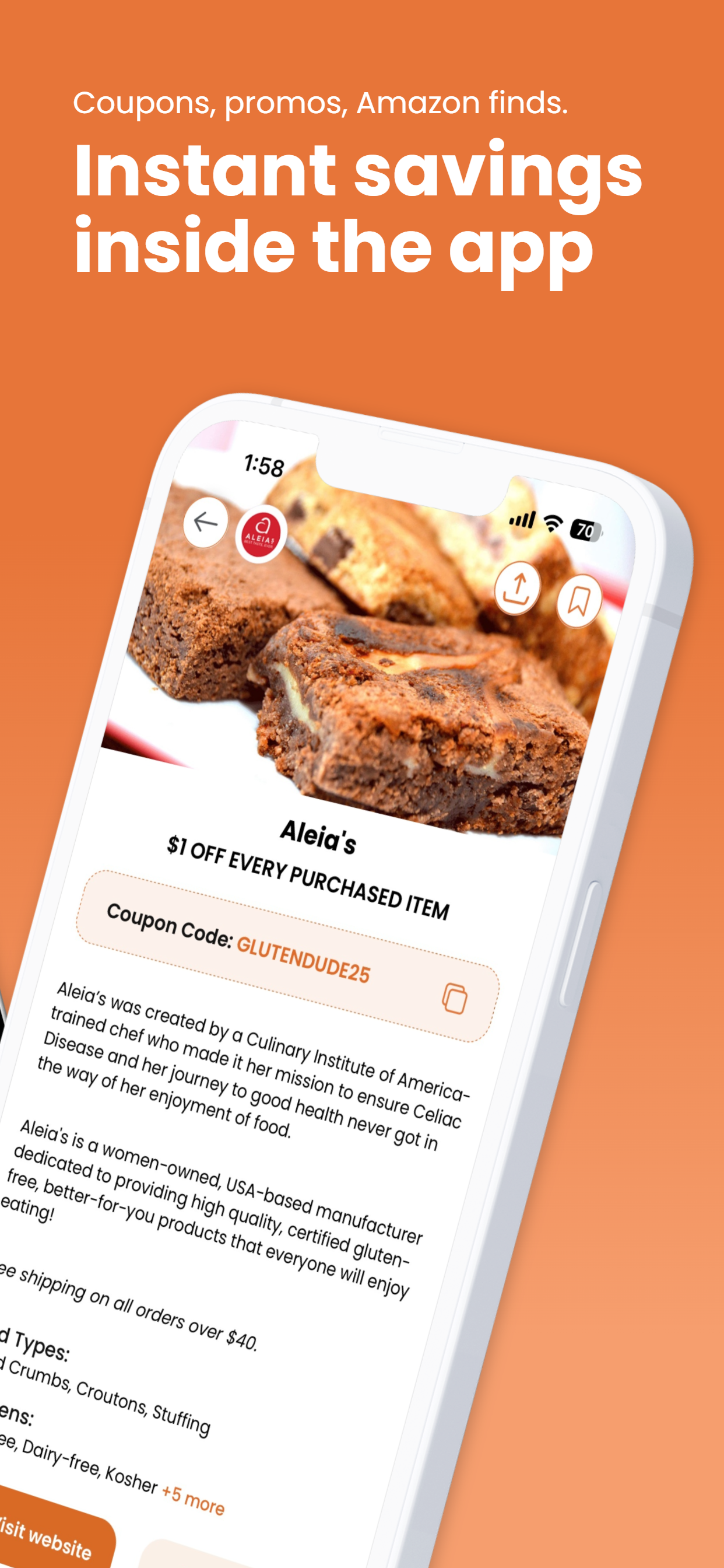 Gluten Dude: GF Restaurants screenshot 7