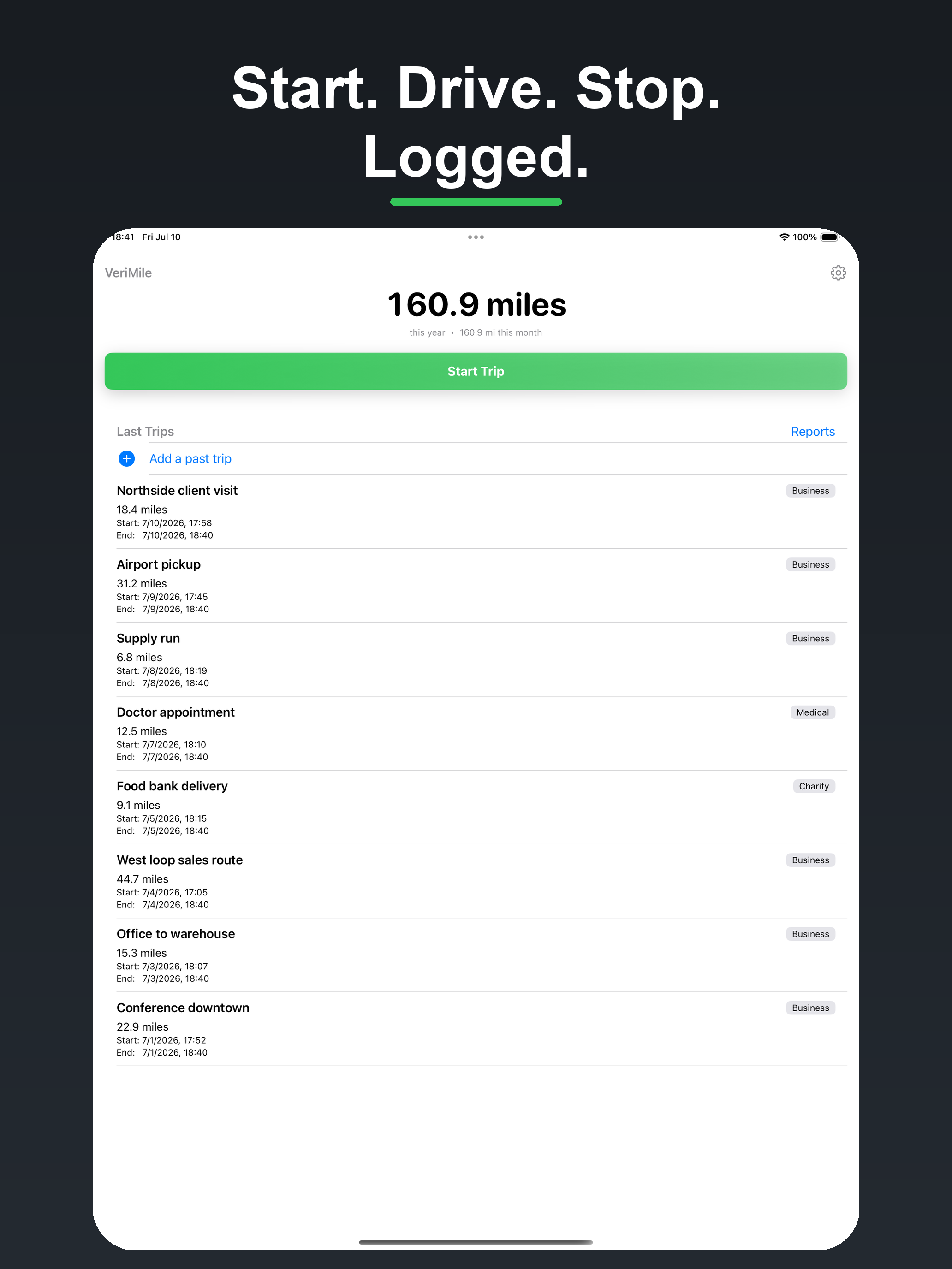 VeriMile: Mileage Tracker screenshot 8